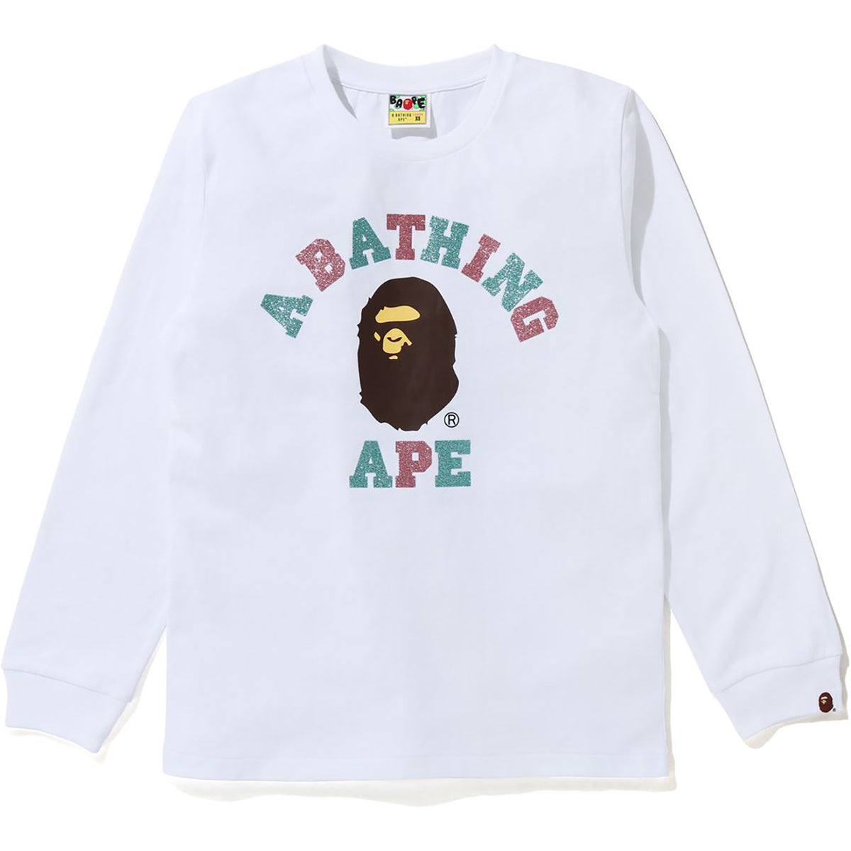 GLITTER COLLEGE L/S TEE LADIES
