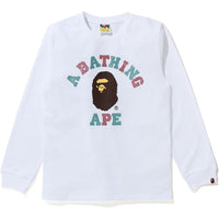 GLITTER COLLEGE L/S TEE LADIES