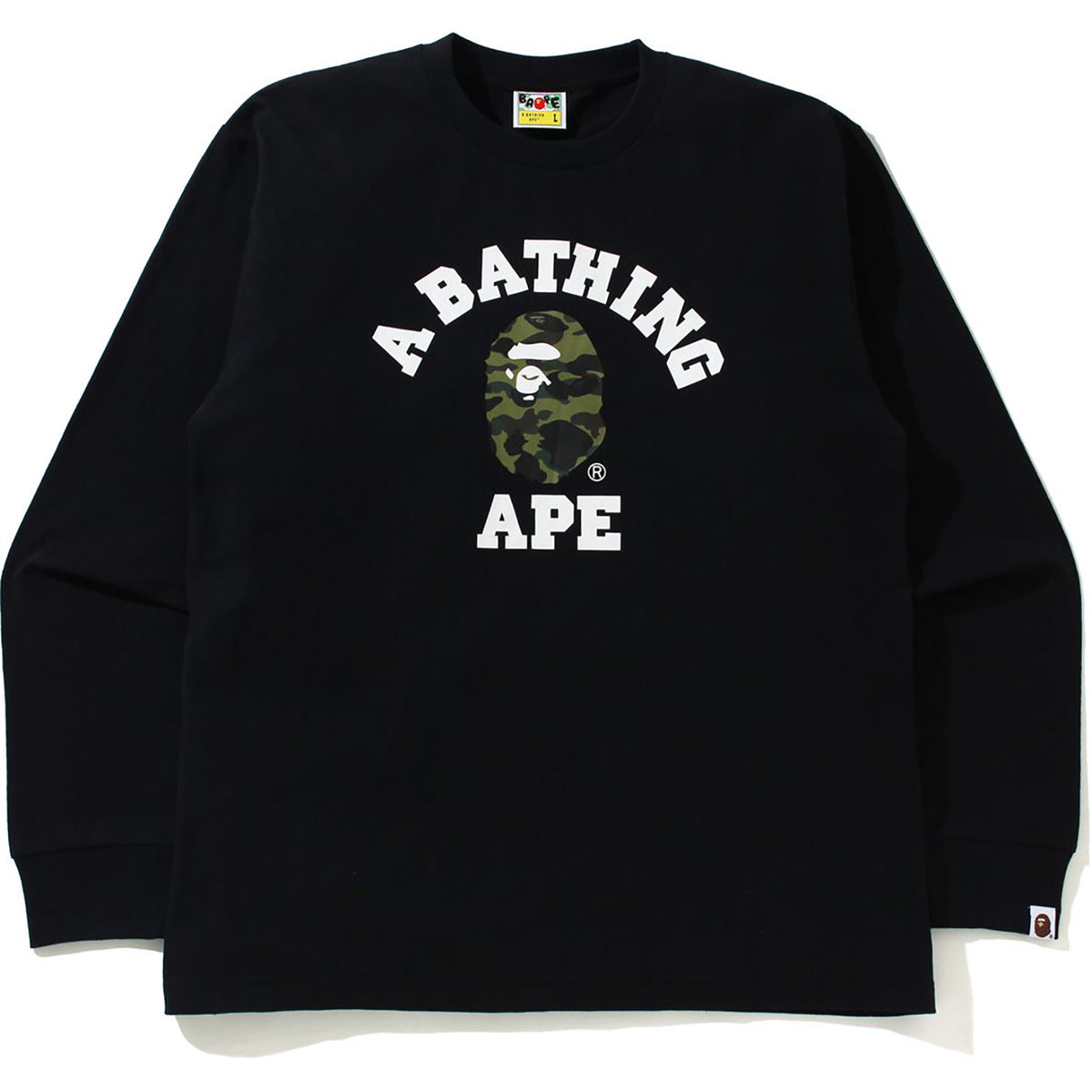 1ST CAMO COLLEGE L/S TEE MENS
