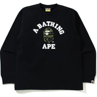 1ST CAMO COLLEGE L/S TEE MENS