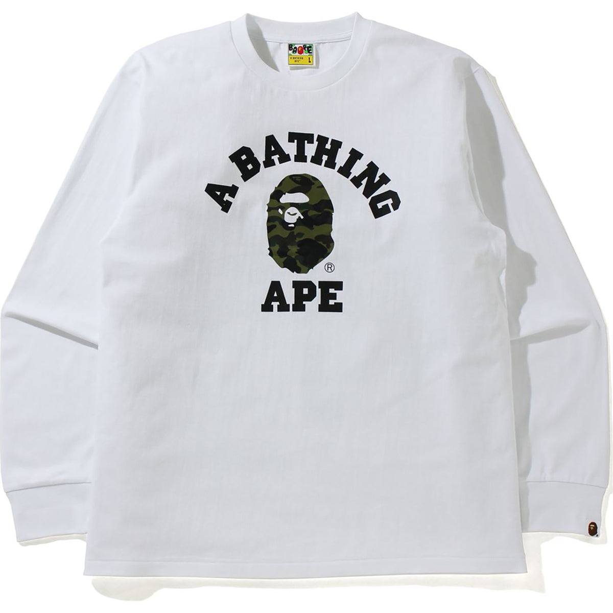 1ST CAMO COLLEGE L/S TEE MENS