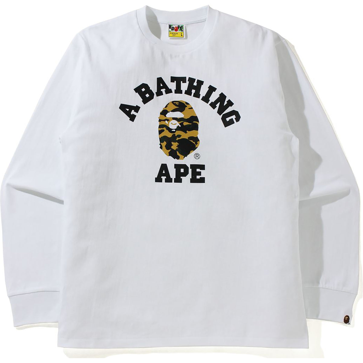 1ST CAMO COLLEGE L/S TEE MENS