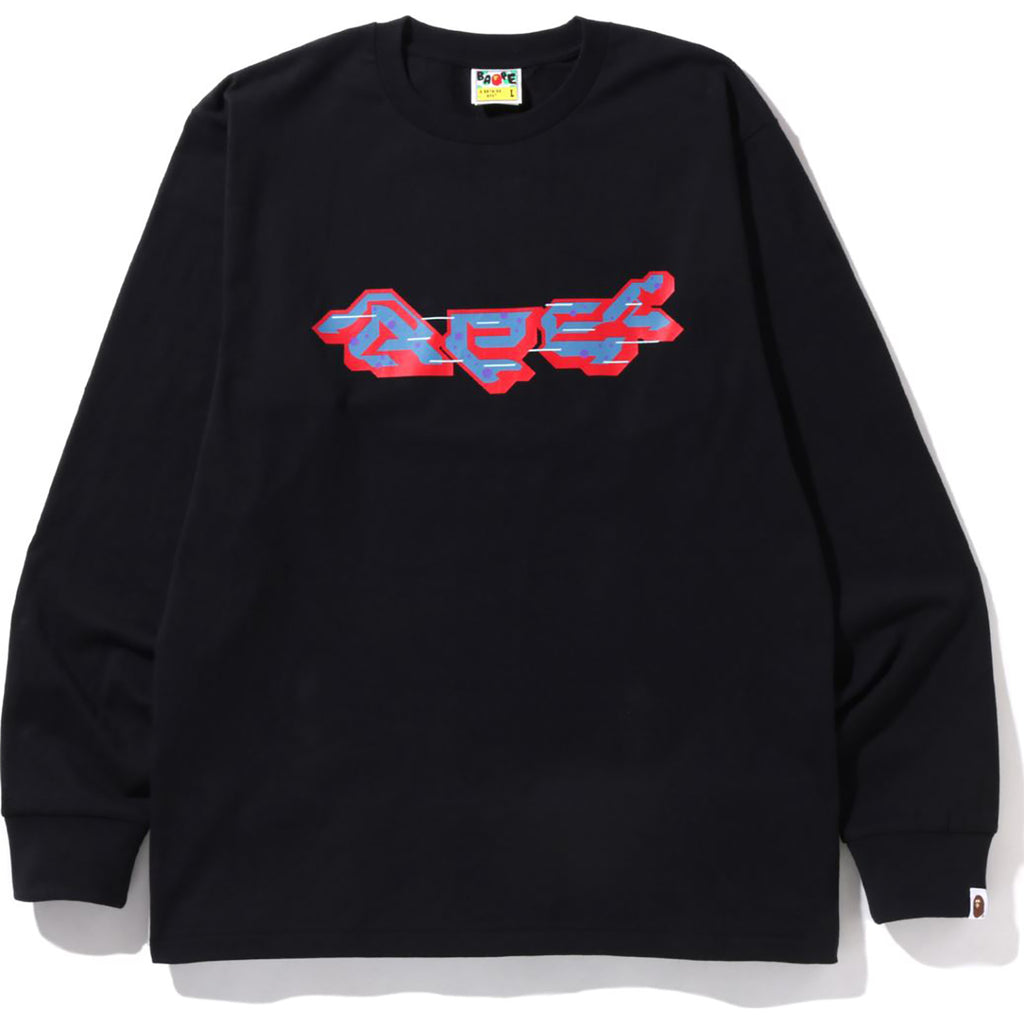 APE LOGO L/S TEE MENS