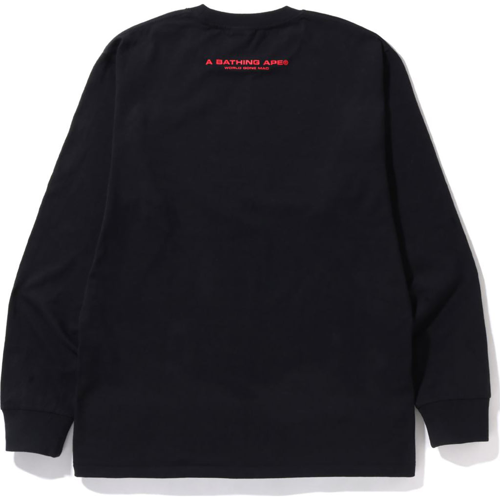 APE LOGO L/S TEE MENS