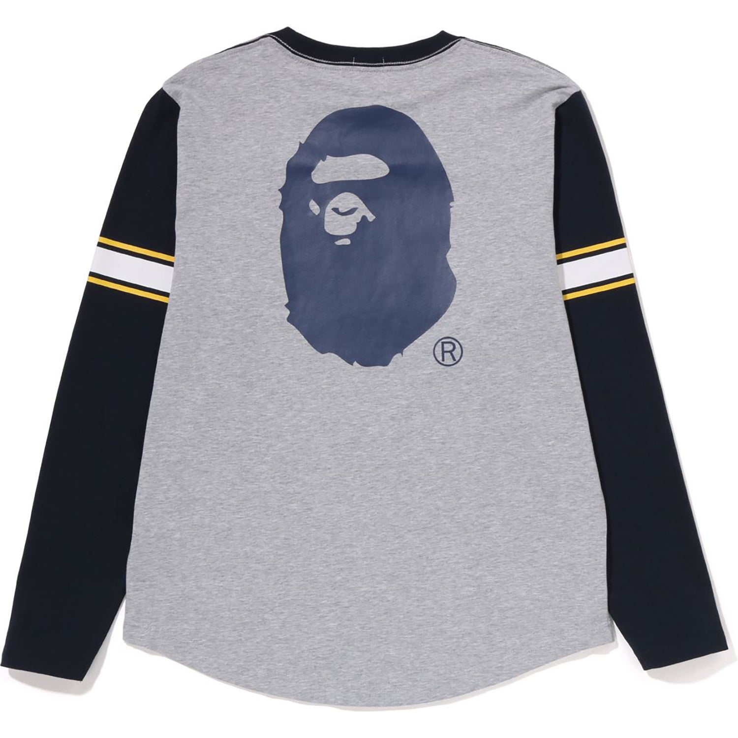 BATHING APE FOOTBALL L/S TEE KIDS