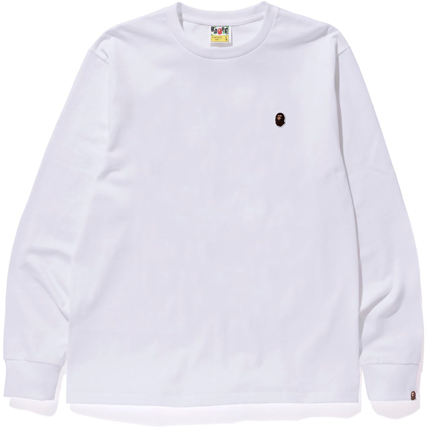 APE HEAD ONE POINT L/S TEE MENS