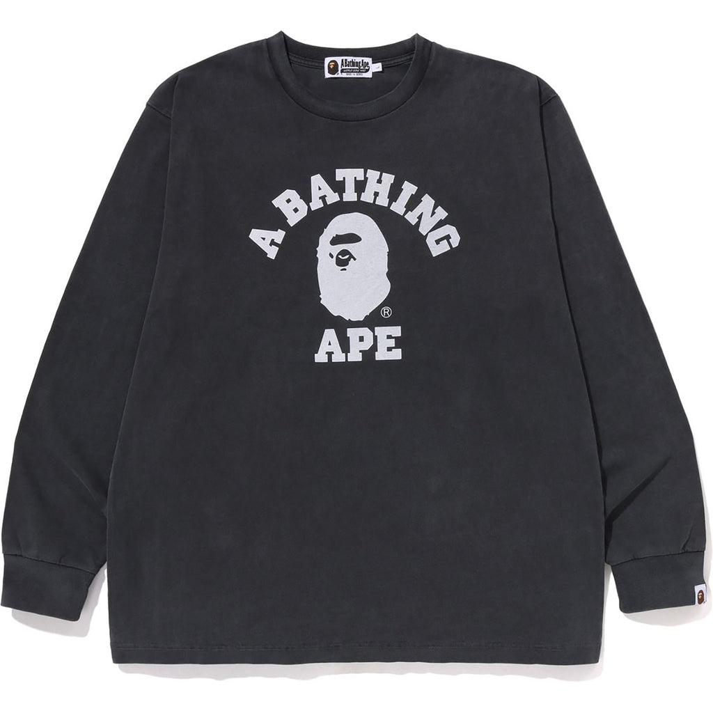 OVERDYE COLLEGE RELAXED FIT L/S TEE MENS