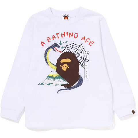 JAPAN CULTURE SOUVENIR L/S TEE KIDS