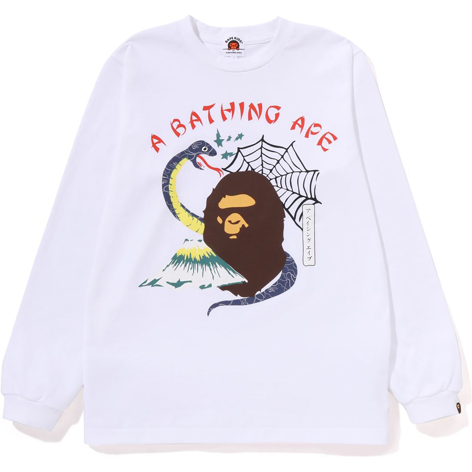 JAPAN CULTURE SOUVENIR L/S TEE KIDS – us.bape.com