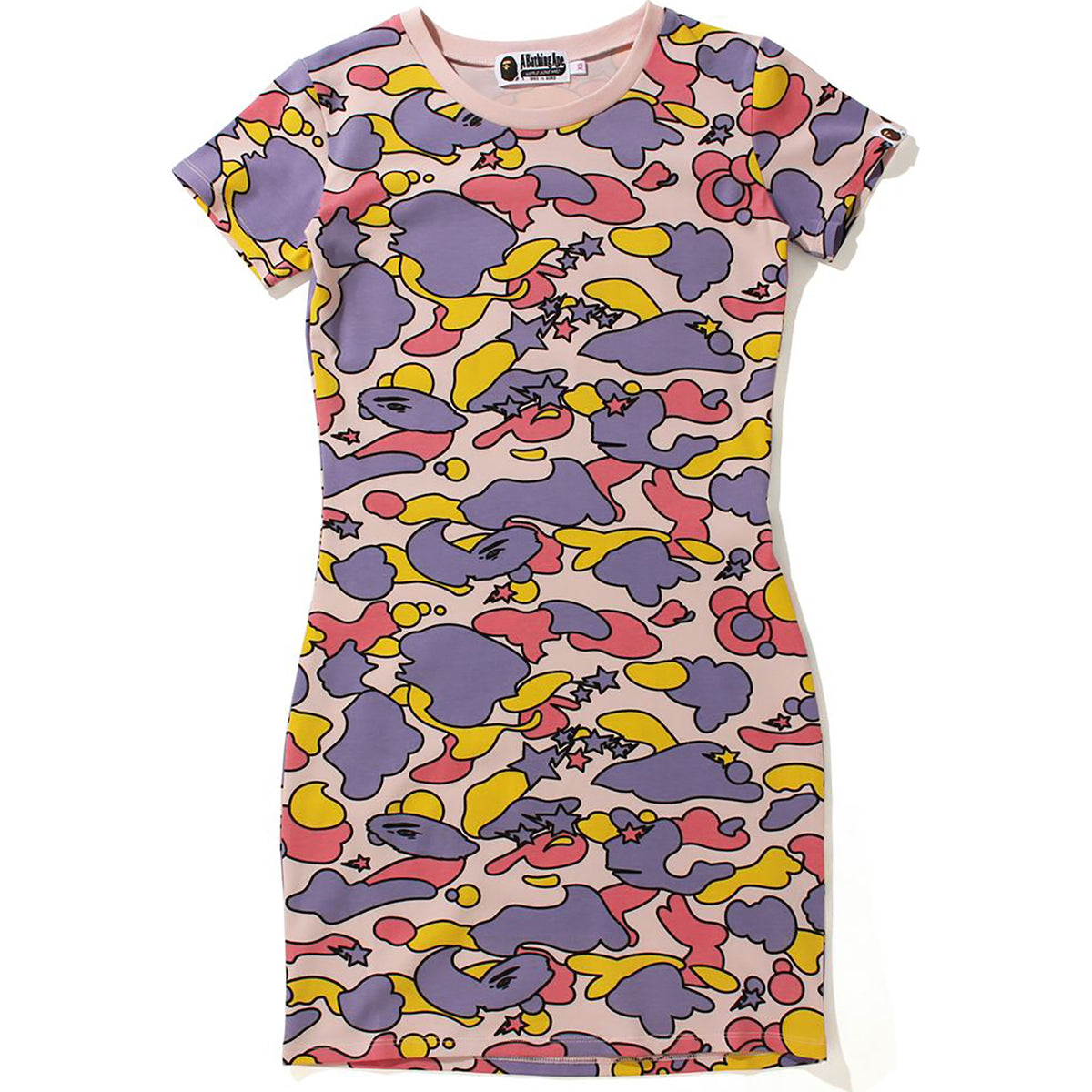 STA CAMO BODYCON TEE ONEPIECE LADIES