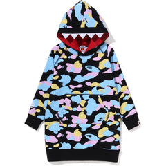NEW MULTI CAMO SHARK HOODIE ONEPIECE KIDS