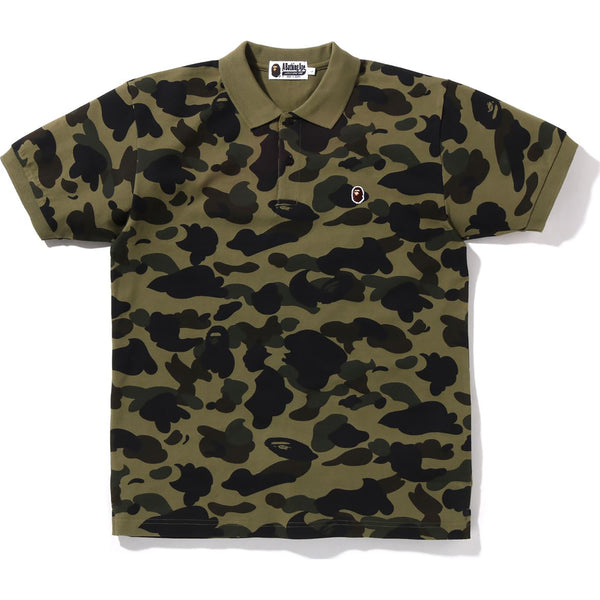 1ST CAMO ONE POINT POLO MENS | us.bape.com