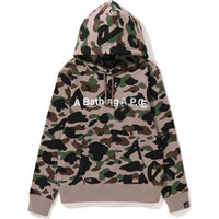 BAPE X A.P.C. CAMO WIDE PULLOVER HOODIE LADIES