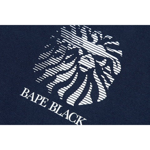 BAPE BLACK LOGO DISTRESSED HOODIE MENS | us.bape.com