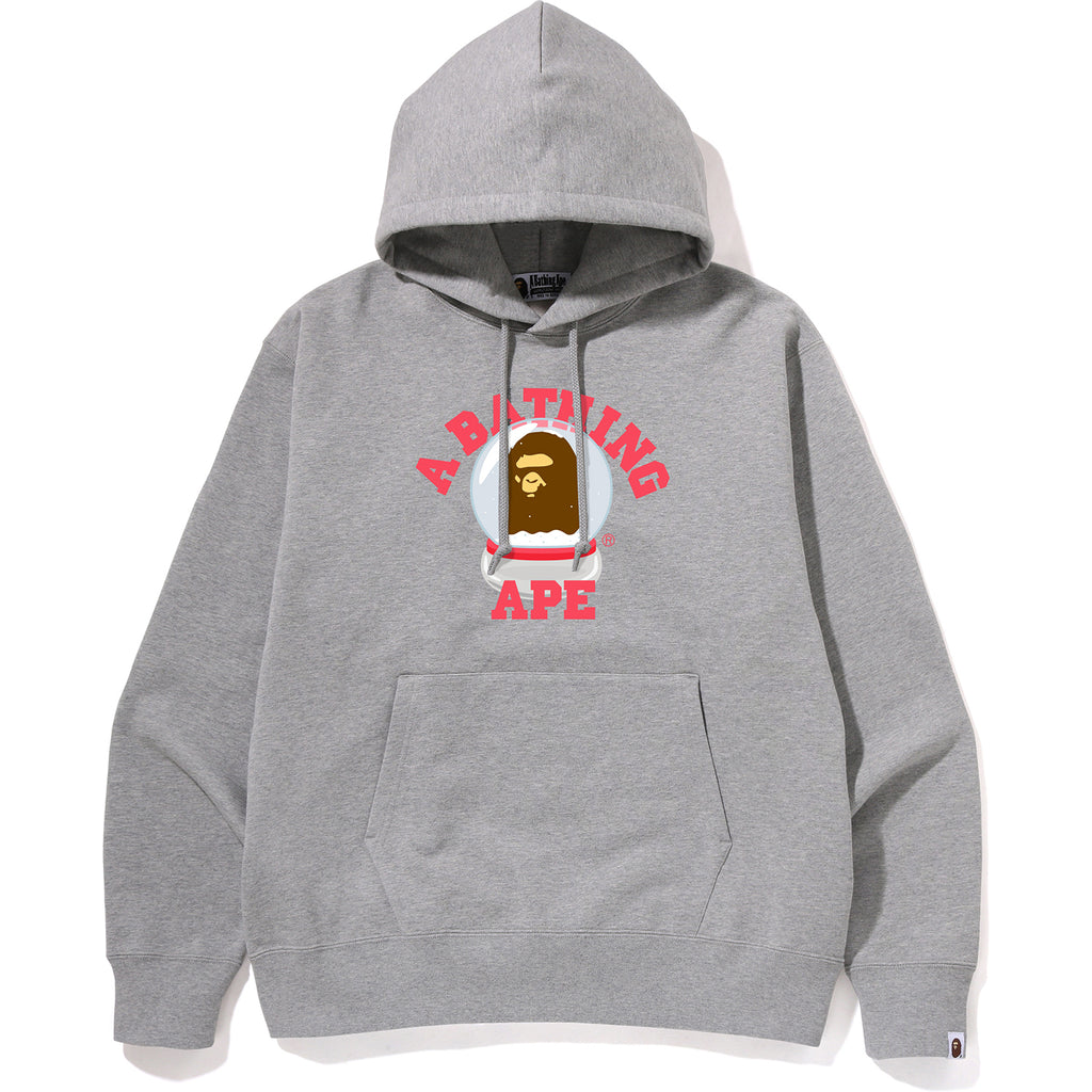 APE HEAD SNOW GLOBE COLLEGE PULLOVER HOODIE MENS | us.bape.com