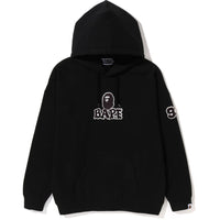 BAPE PATCHED OVERSIZED PULLOVER HOODIE LADIES
