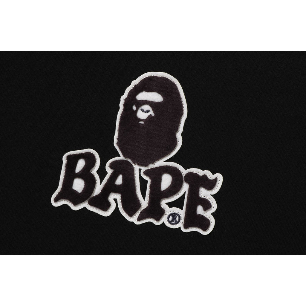 BAPE PATCHED OVERSIZED PULLOVER HOODIE LADIES us.bape