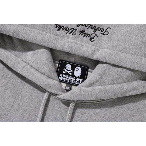 BAPE X NEIGHBOURHOOD RELAXED FIT PULLOVER HOODIE MENS | us.bape.com