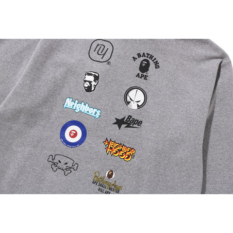 BAPE X NEIGHBOURHOOD RELAXED FIT PULLOVER HOODIE MENS | us.bape.com