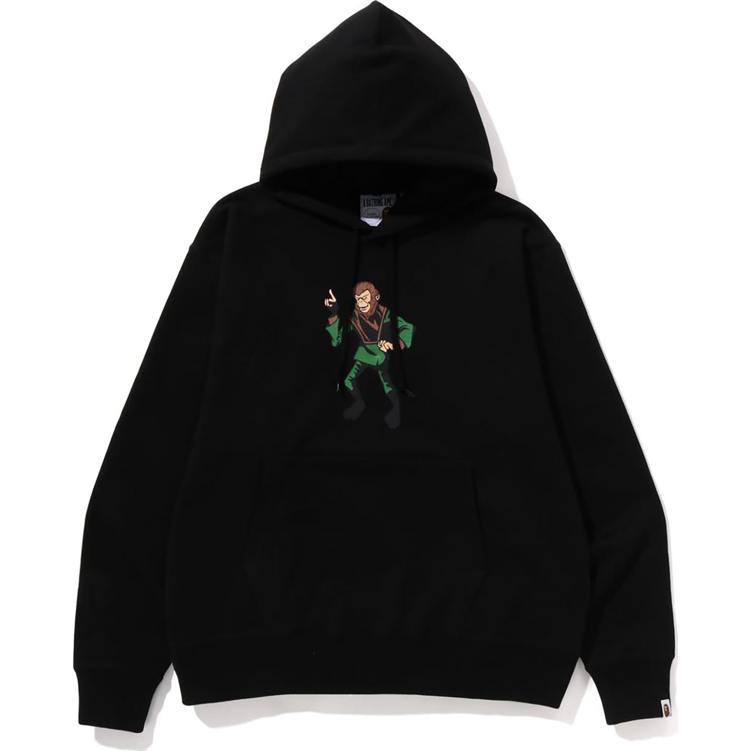 APE RELAXED FIT PULLOVER HOODIE MENS