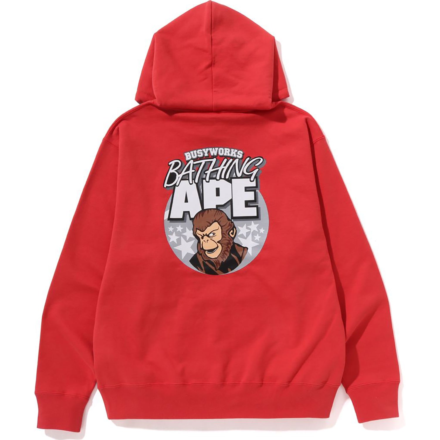 BAPE A Bathing Ape Relaxed Fit Pullover Hoodie (FW22) Grey