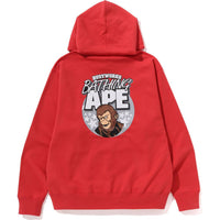 APE RELAXED FIT PULLOVER HOODIE MENS