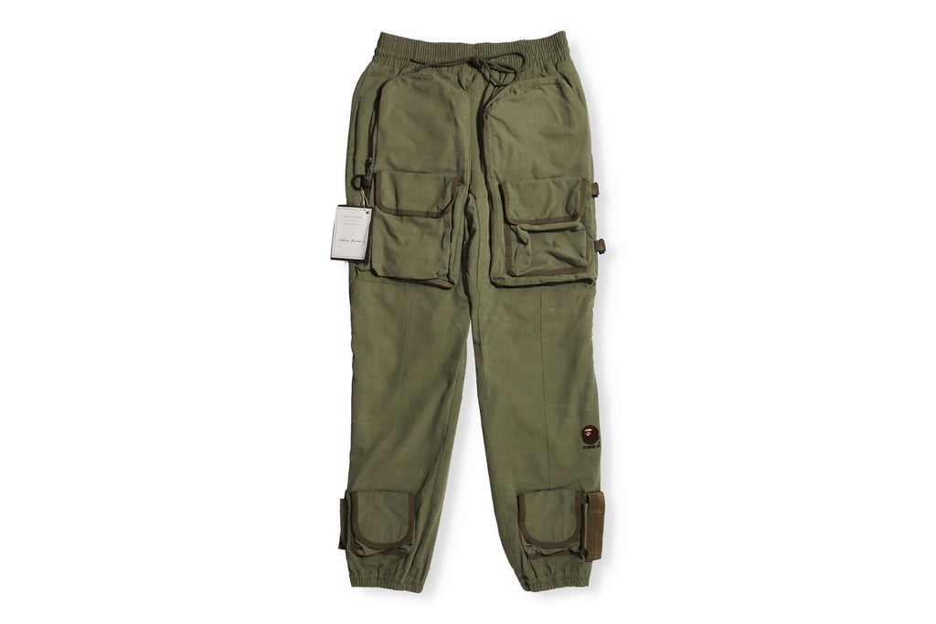 Plain Green Men's Cargo Pants with Multi Pocket and Zipper at Rs 320/piece  in Delhi