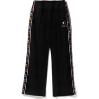 SIDE TAPE JERSEY FLARE PANTS MENS