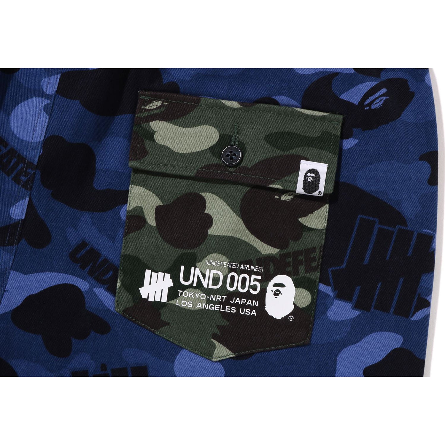 BAPE X UNDEFEATED COLOR CAMO FLANNEL PANTS MENS – us.bape.com