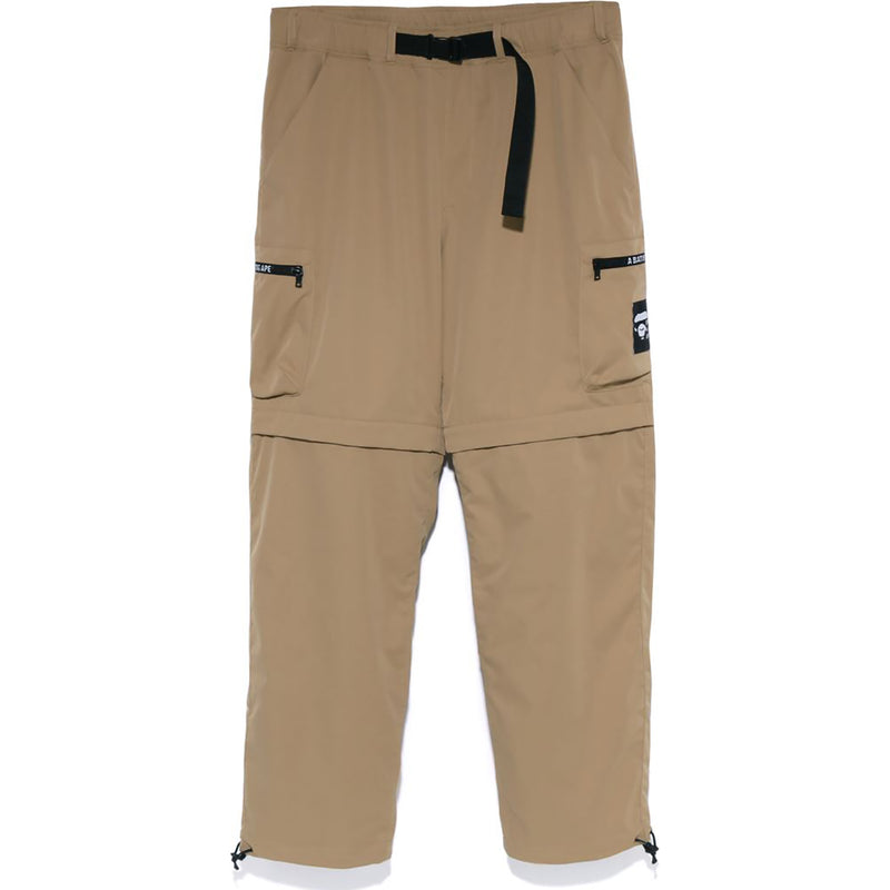 SIDE POCKET DETACHABLE RELAXED FIT PANTS MENS