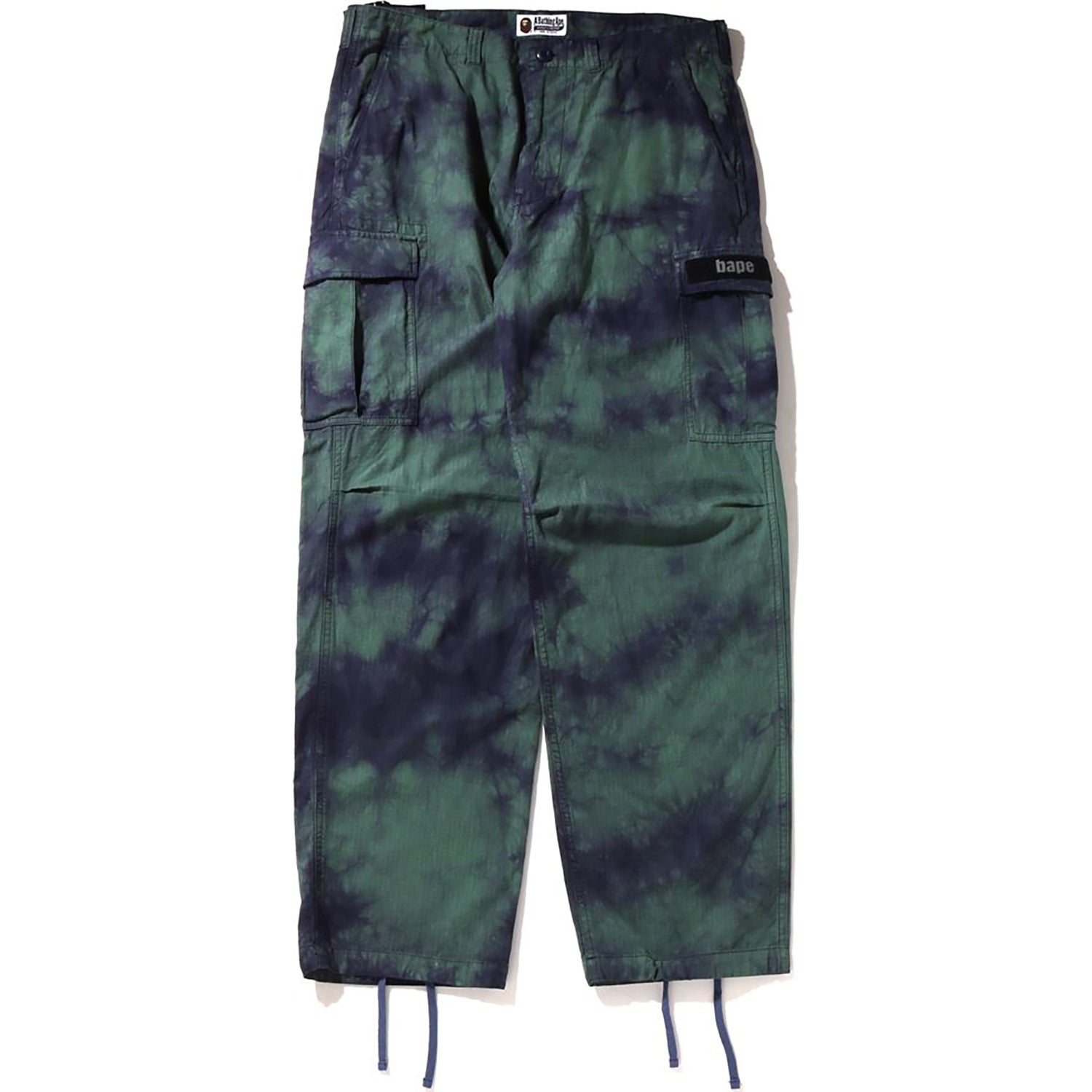 TIE DYE RELAXED FIT 6 POCKET PANTS MENS