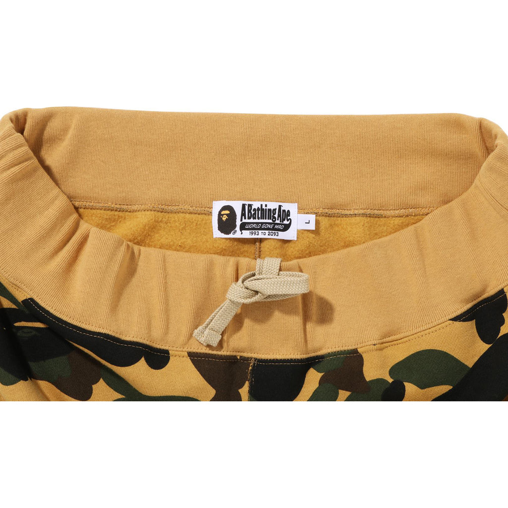 1ST CAMO APE HEAD PATCHED SWEAT PANTS MENS | us.bape.com