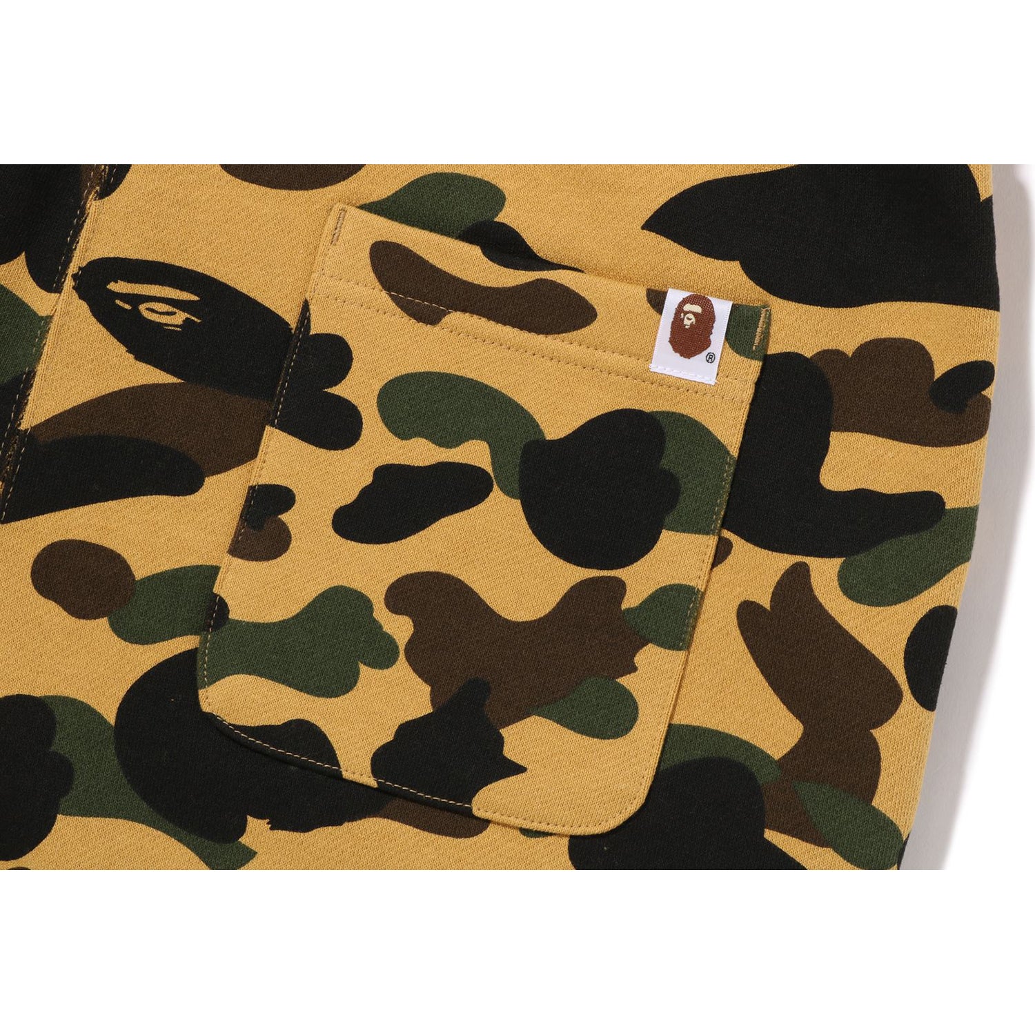 1ST CAMO APE HEAD PATCHED SWEAT PANTS MENS – us.bape.com