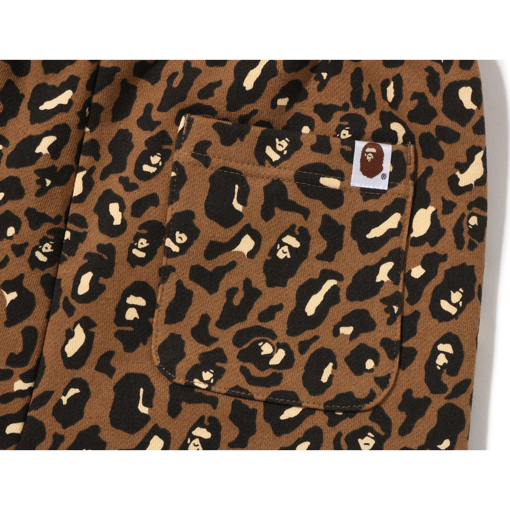 Leopard sweat outfit hot sale