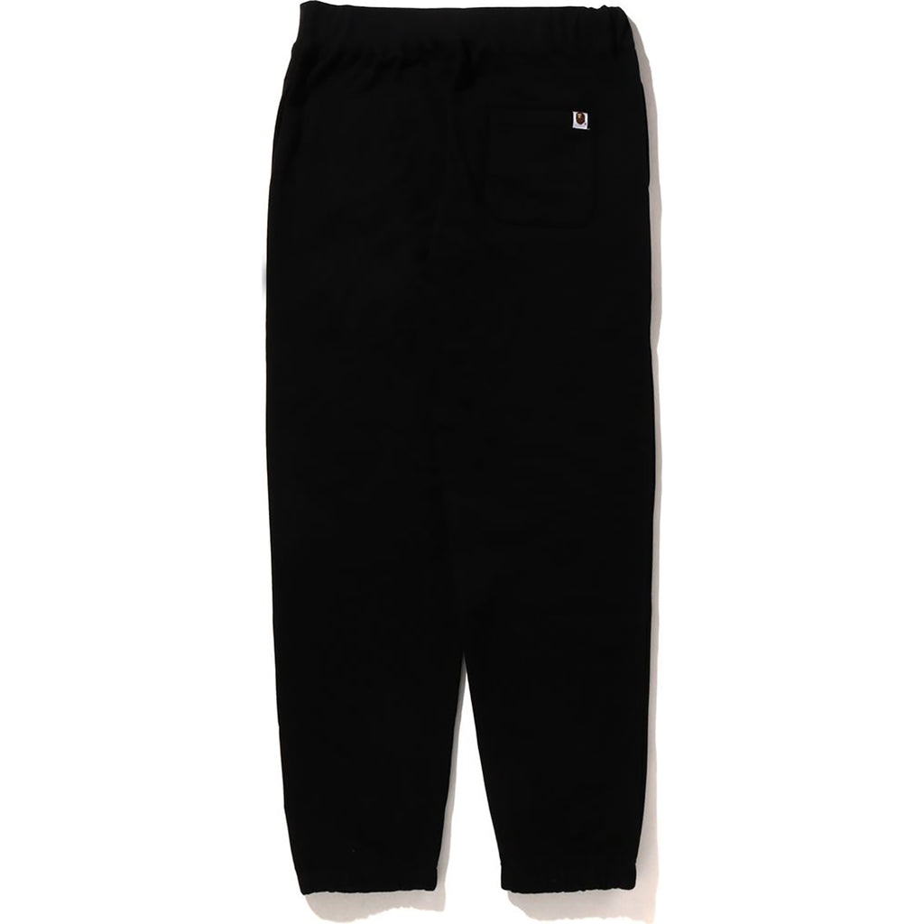 APE HEAD ONE POINT WIDE FIT SWEAT PANTS MENS | us.bape.com