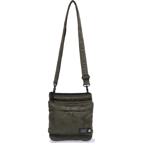 BAPE X PORTER SOLID CAMO SHOULDER POUCH MENS | us