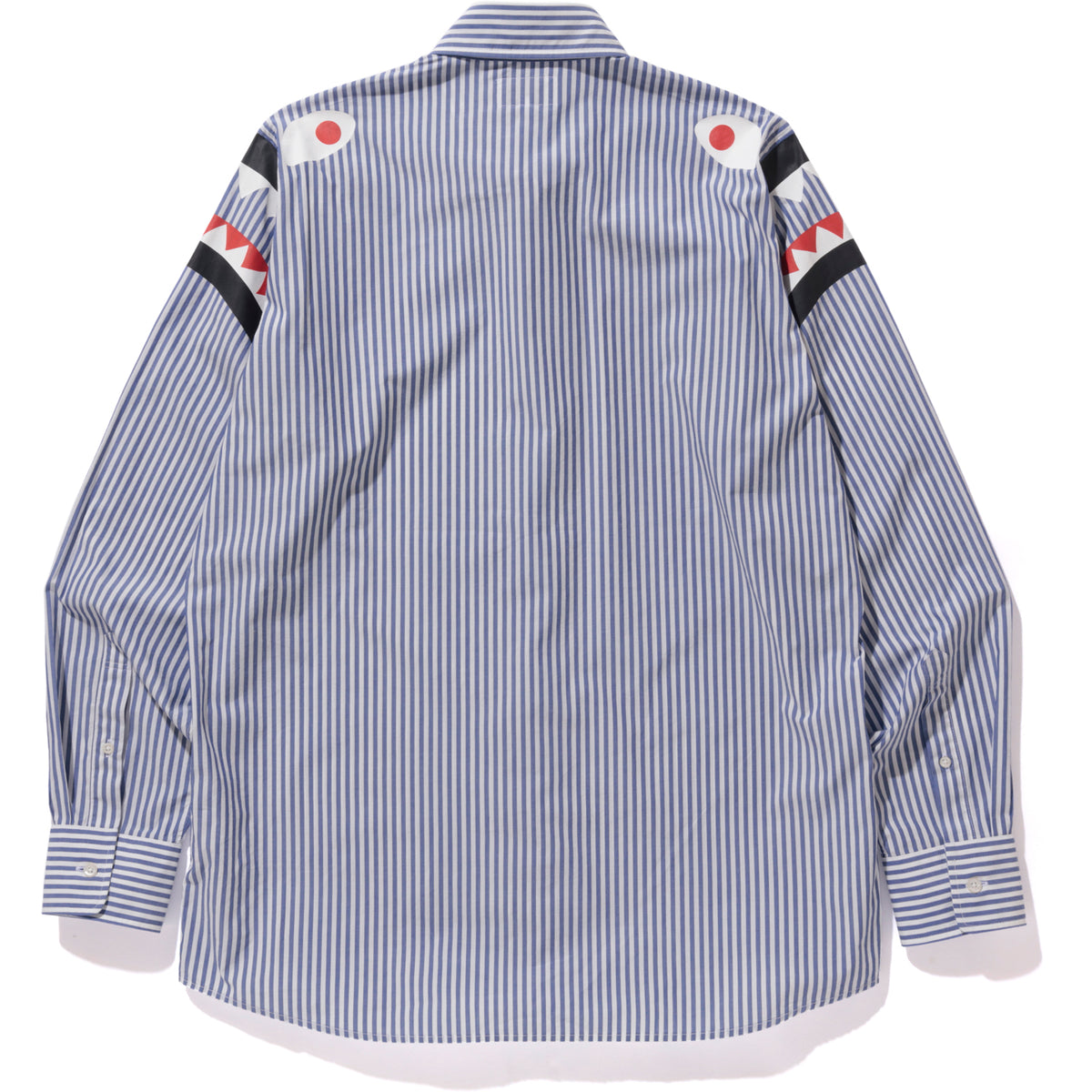 STRIPE SHARK SHOULDER WIDE OXFORD BD SHI MENS