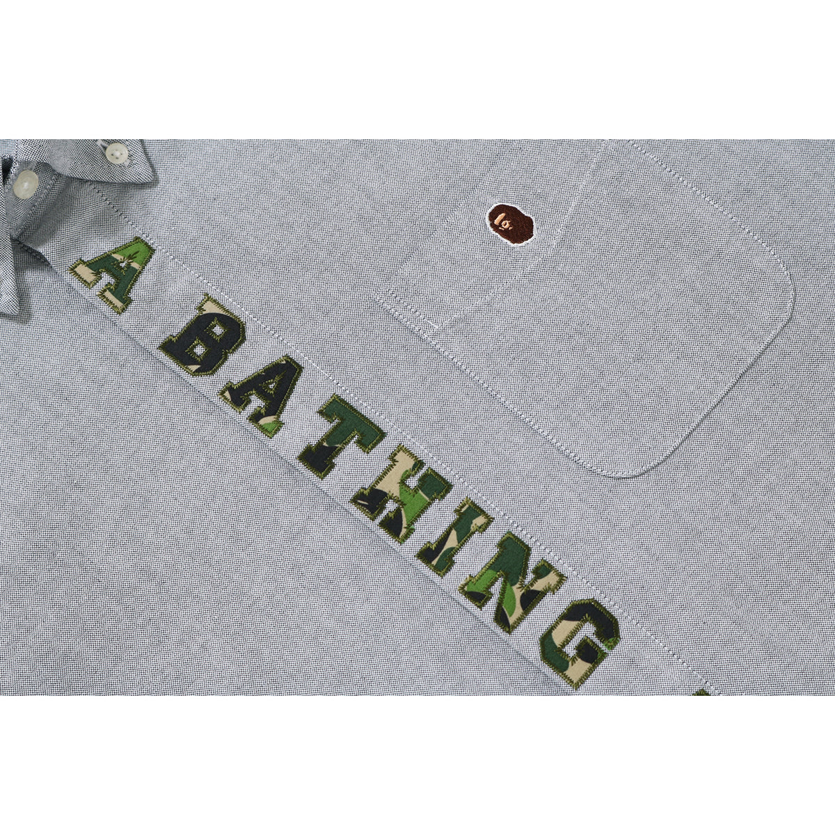 ABC APPLIQUE OXFORD BD SHIRT MENS