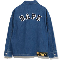 PATCHWORK DENIM COVERALL LADIES