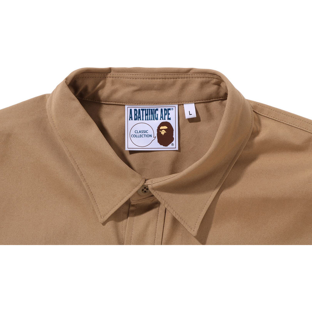 BAPE RELAXED FIT BOYSCOUT SHIRT MENS