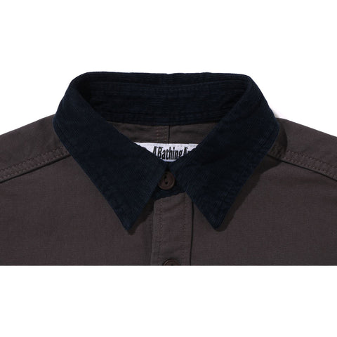 A BATHING APE WORK SHIRT LADIES