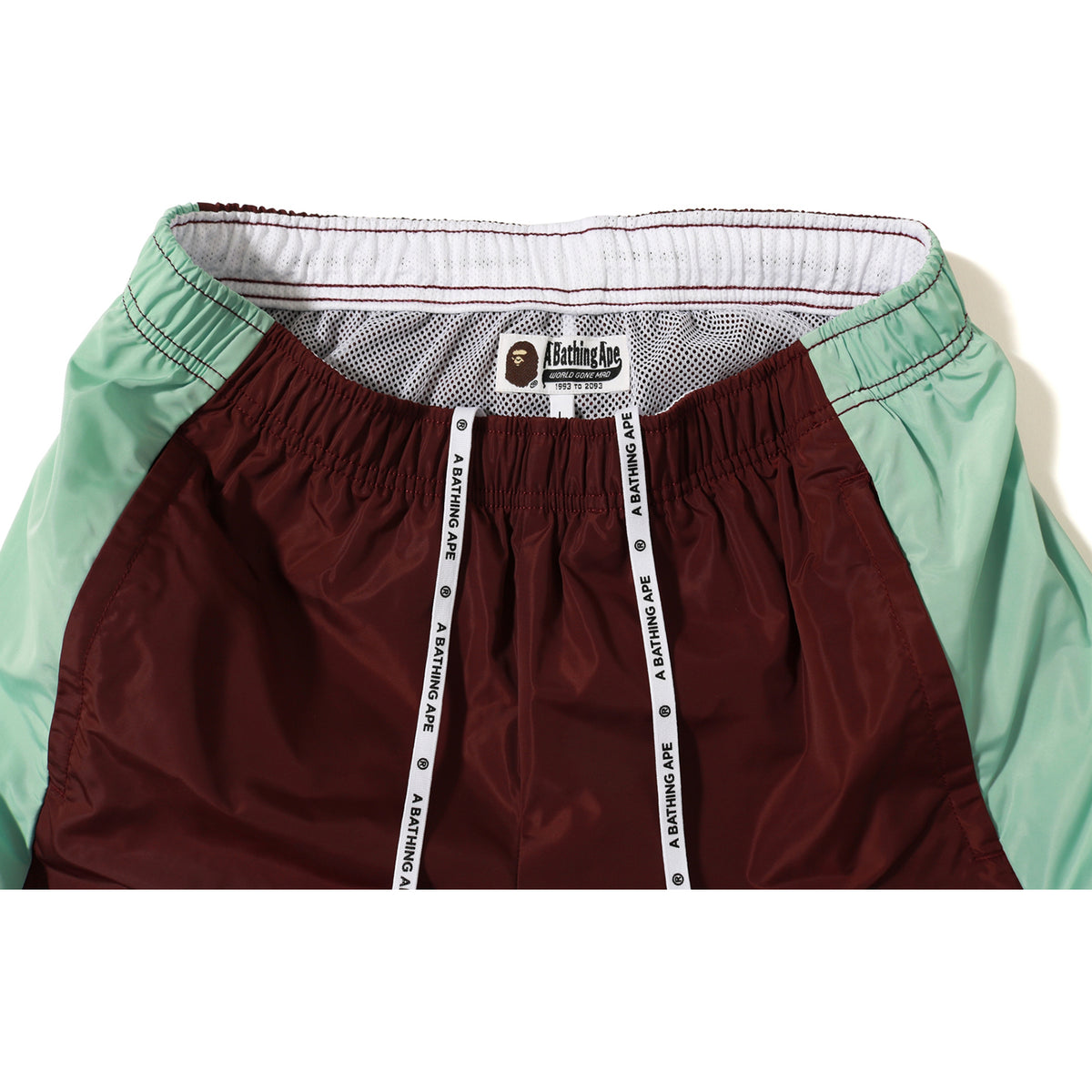 COLOR BLOCK TRACK SHORTS MENS