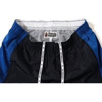 COLOR BLOCK TRACK SHORTS MENS