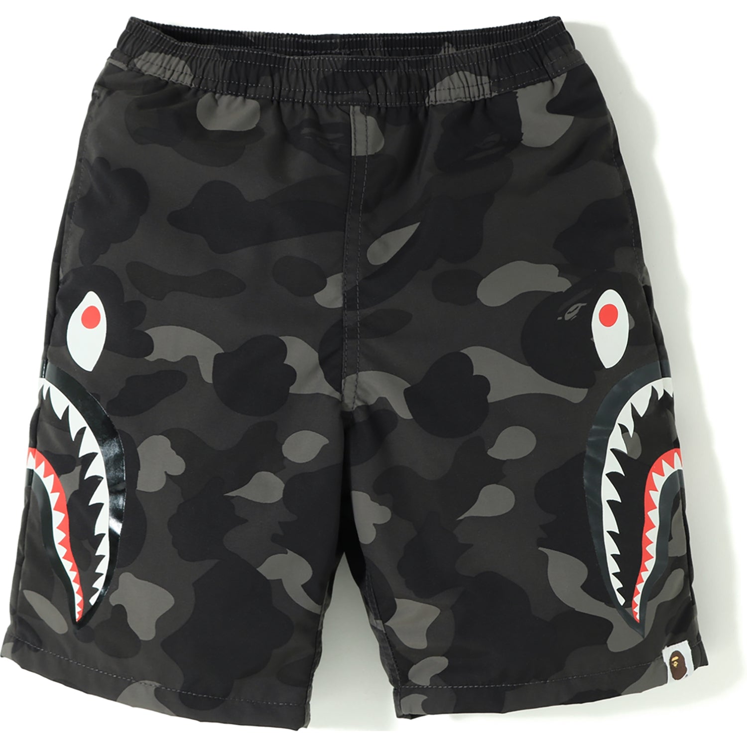 COLOR CAMO SIDE SHARK BEACH PANTS KIDS – us.bape.com