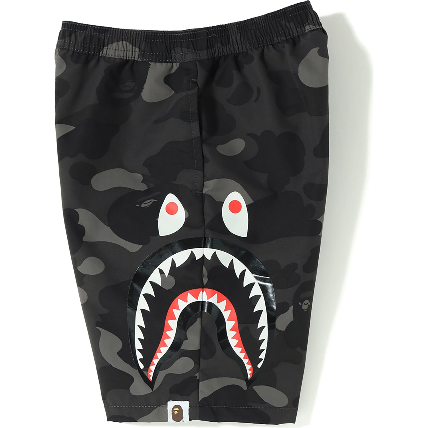 【新品】BAPEKIDS迷彩 サメの口プリント ハーフパンツ80cm 正規品 COLOR CAMO SIDE SHARK BEACH PANTS KIDS – us.bape.com