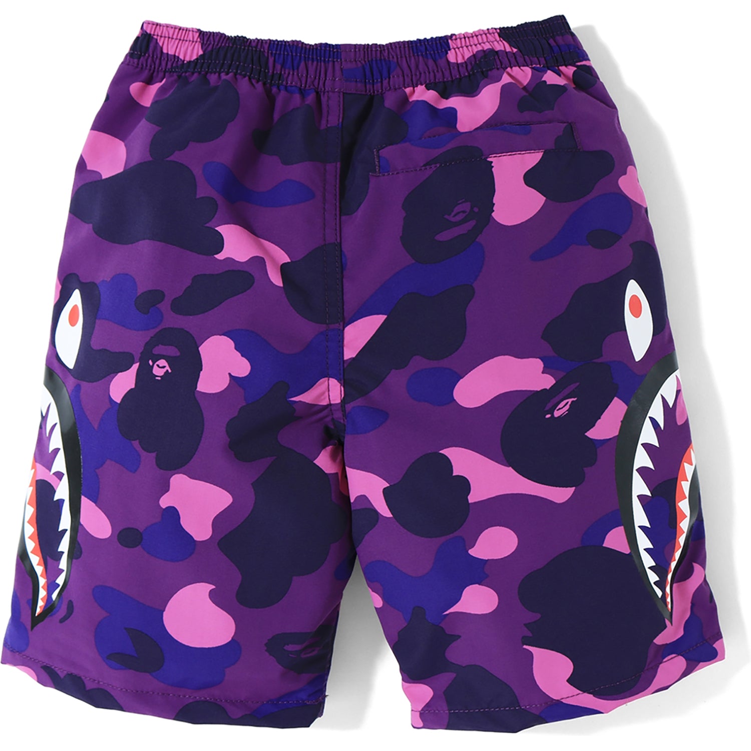 COLOR CAMO SIDE SHARK BEACH PANTS KIDS – us.bape.com