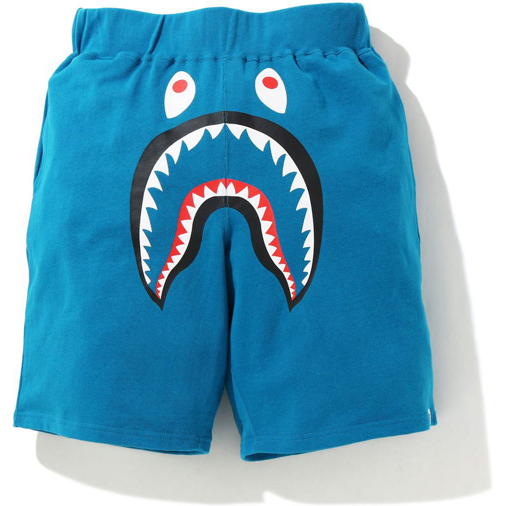 SHARK WIDE SWEAT SHORTS MENS | us.bape.com