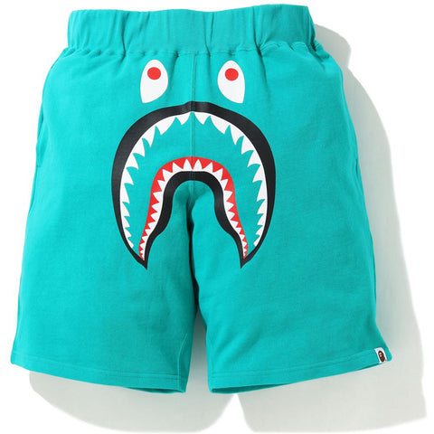 SHARK WIDE SWEAT SHORTS MENS | us.bape.com