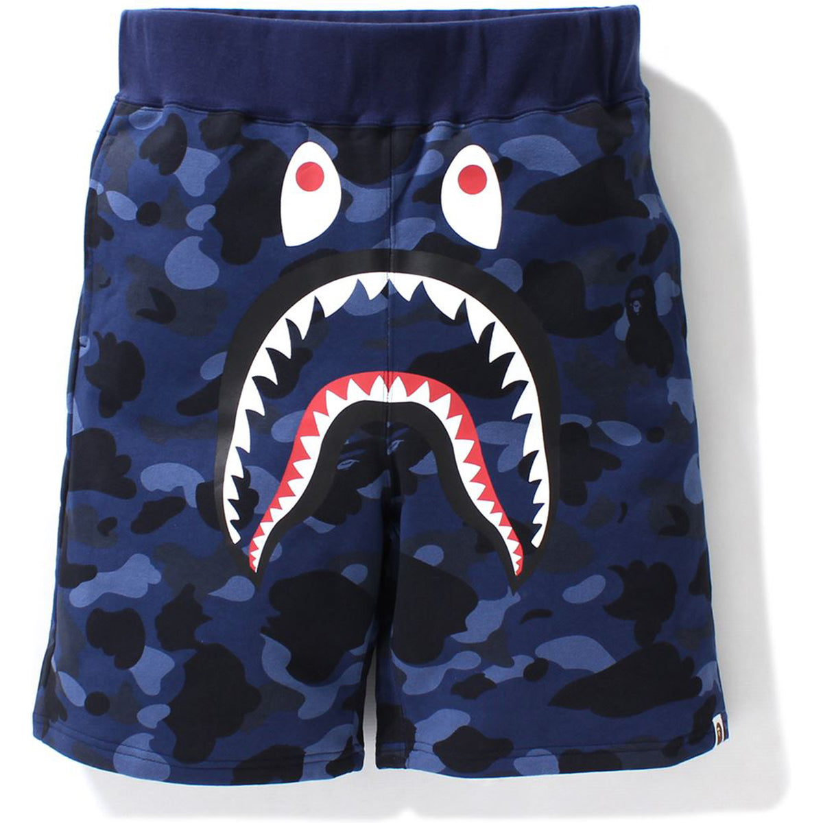 COLOR CAMO SHARK SWEAT SHORTS MENS