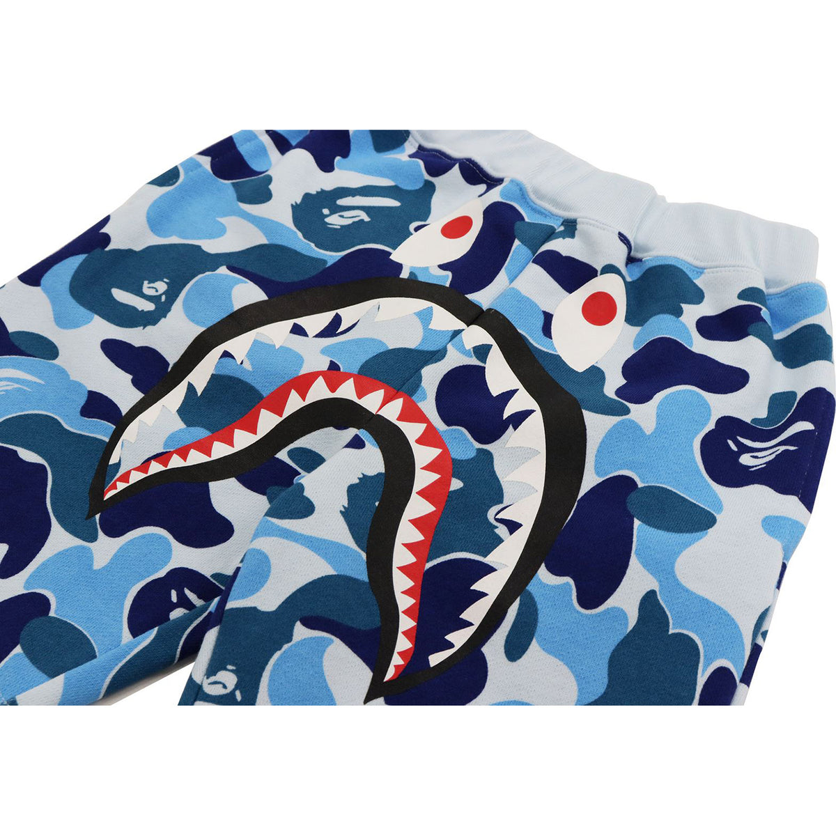 BIG ABC CAMO SHARK SWEAT SHORTS KIDS